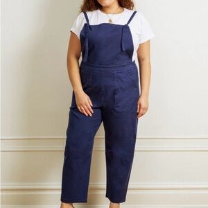 Loup NYC Knot Overalls - Twilight